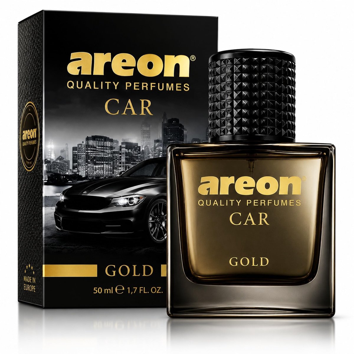 Solidchoice - Glazen Luchtverfrisser voor Auto, 50 ml