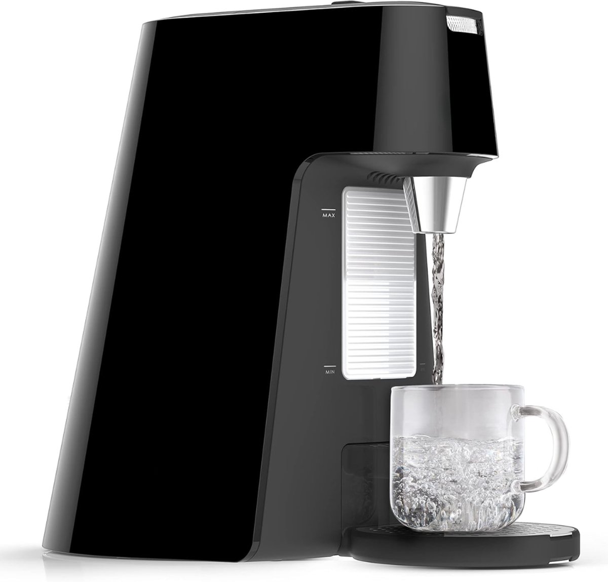Lìon® Heetwaterdispenser - Instant Waterkoker - Heetwater Dispensers - Zwart - 12cm x 11cm x 10cm