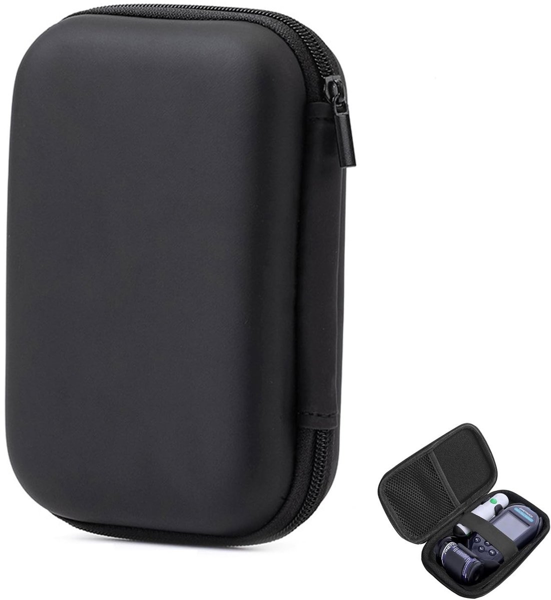 Solidchoice - Beschermhoes voor Bloedsuikermeter met Ruimte voor Accessoires