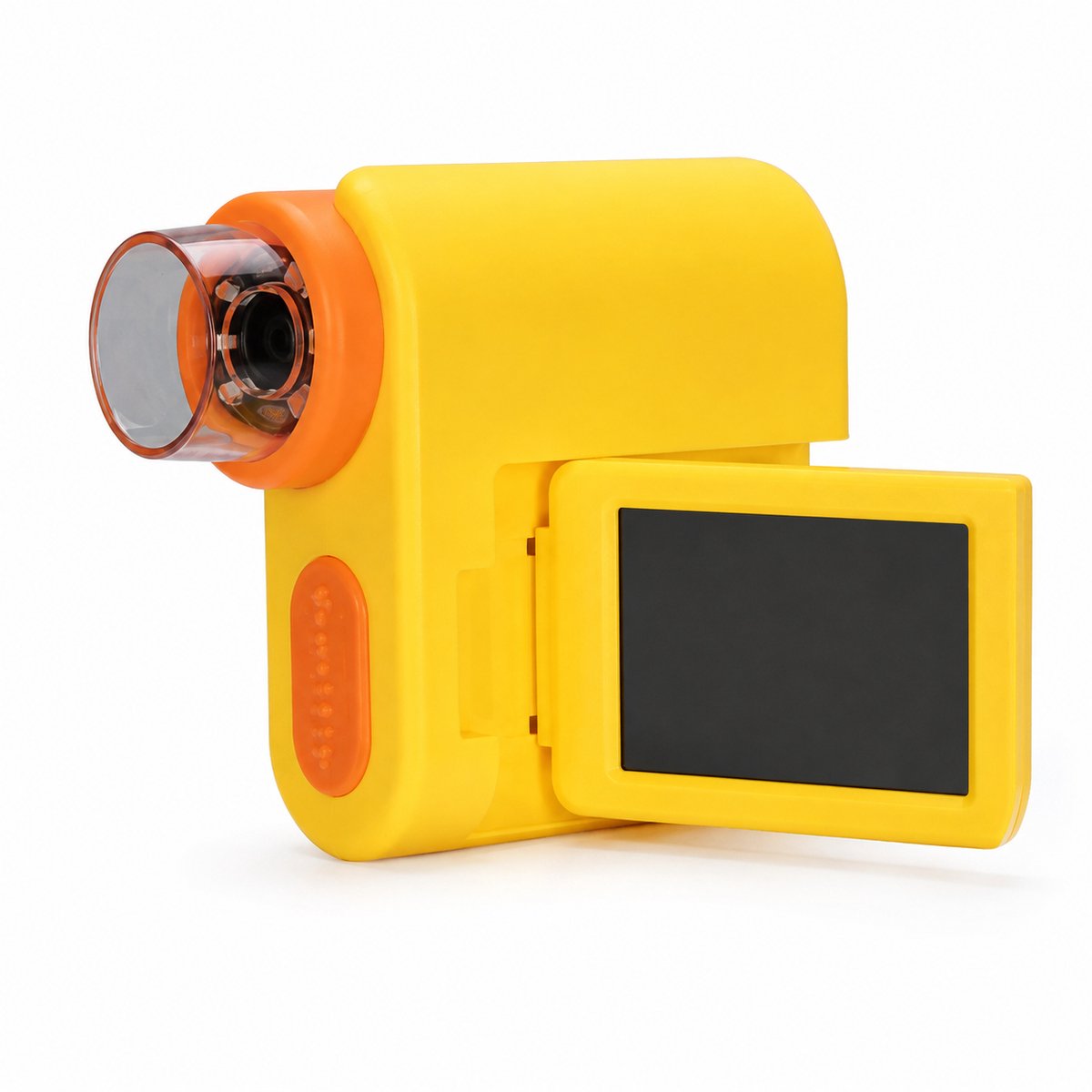 Bobypet - Digitale Microscoop voor Kinderen - Draagbare Zakmicroscoop met 2.0 Inch LCD Scherm - Handmicroscoop Camera 1000x - Inclusief 32GB SD Kaart & 6 Preparaatglaasjes - Educatief Speelgoed Cadeau 4-12 Jaar - Geel