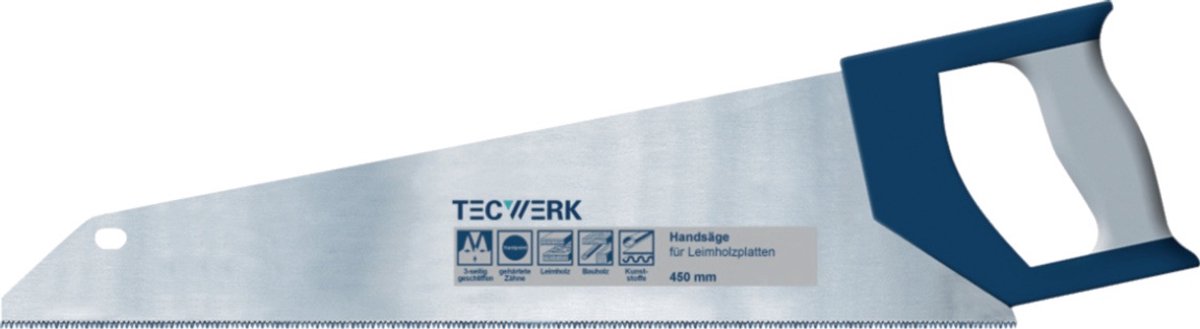 Handzaagblad L.450mm 11 TECWERK