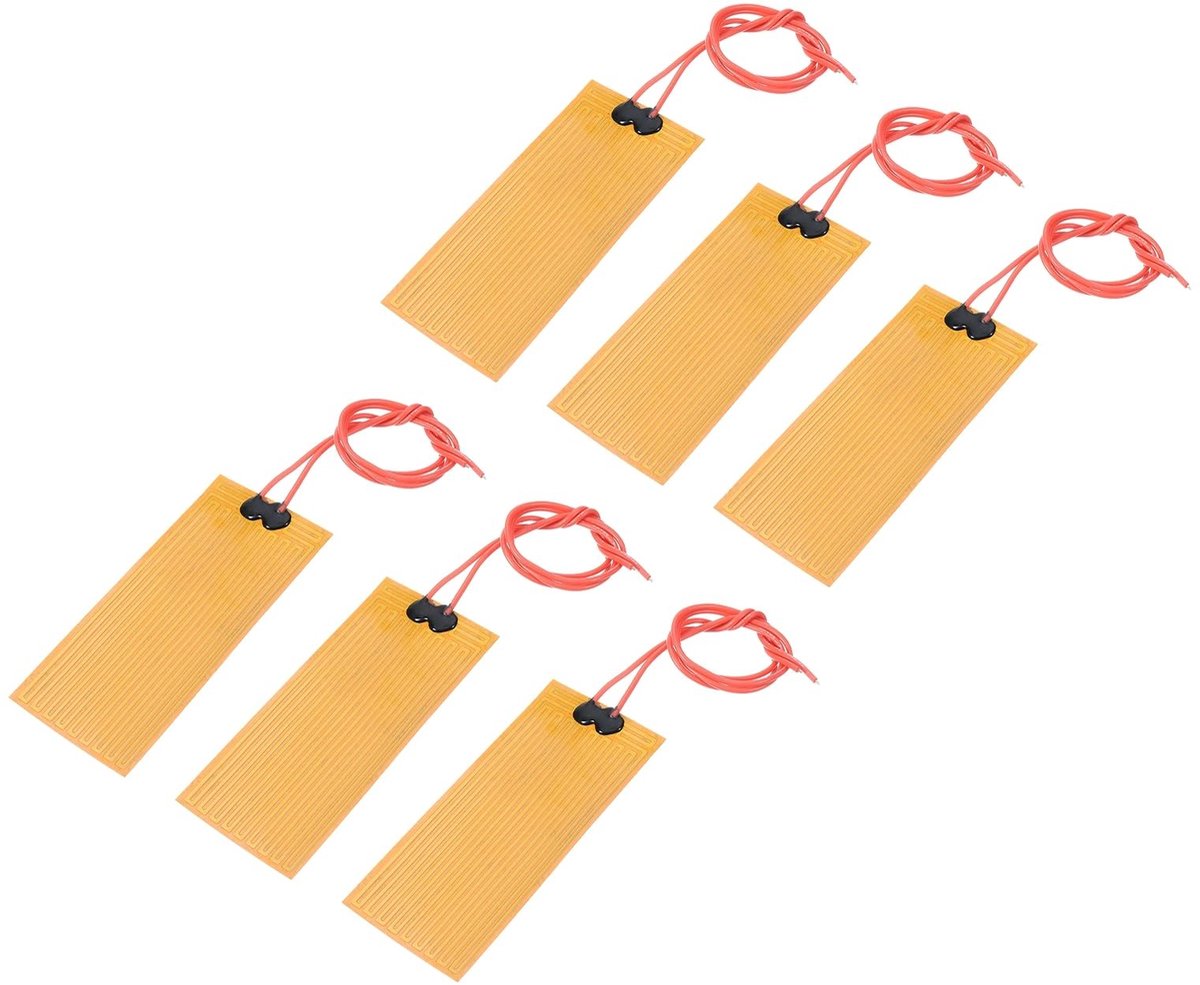 Solidchoice - Verwarmingsfolie 24V - 30W Polyimide Verwarmingspads, Zelfklevend