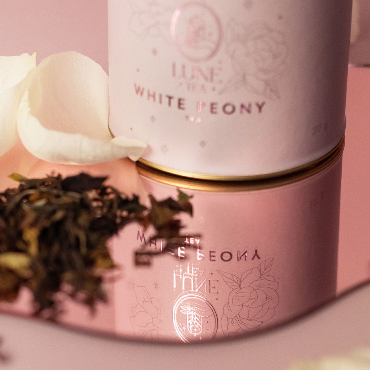 Witte thee Lune Tea White Peony Tea, 30 g