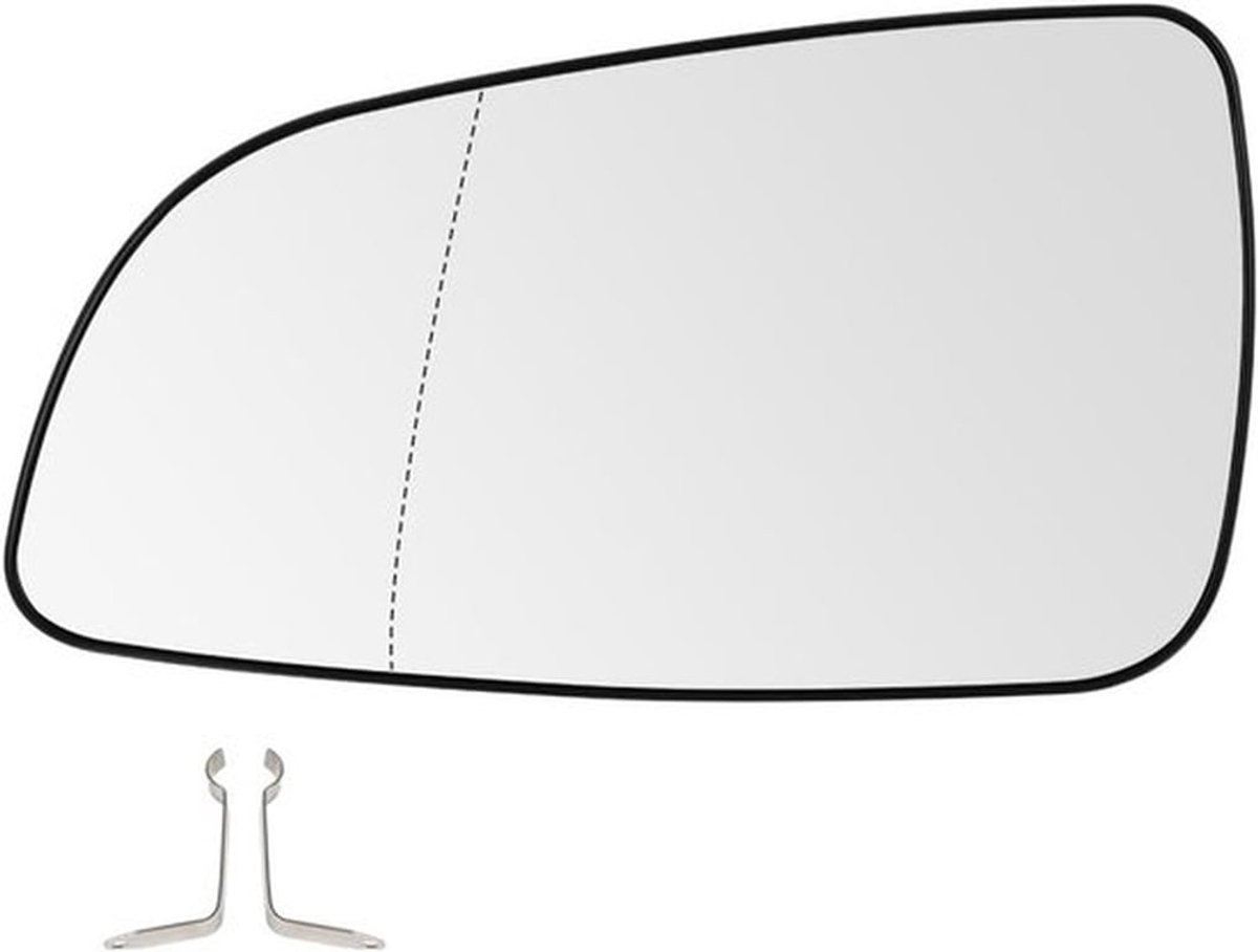 Verwarmd Spiegelglas Rechts voor Opel Astra H (2004-2008) - Vervangend Spiegelglas, Hoogwaardige Kwaliteit, Eenvoudige Installatie