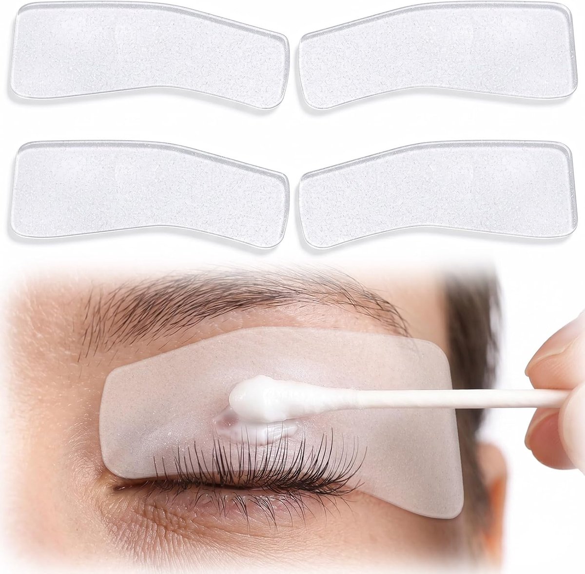 2 paar wimperlifting-pads, Koreaanse wimperlifting-set, wimperlifting-pads - ShopVlot