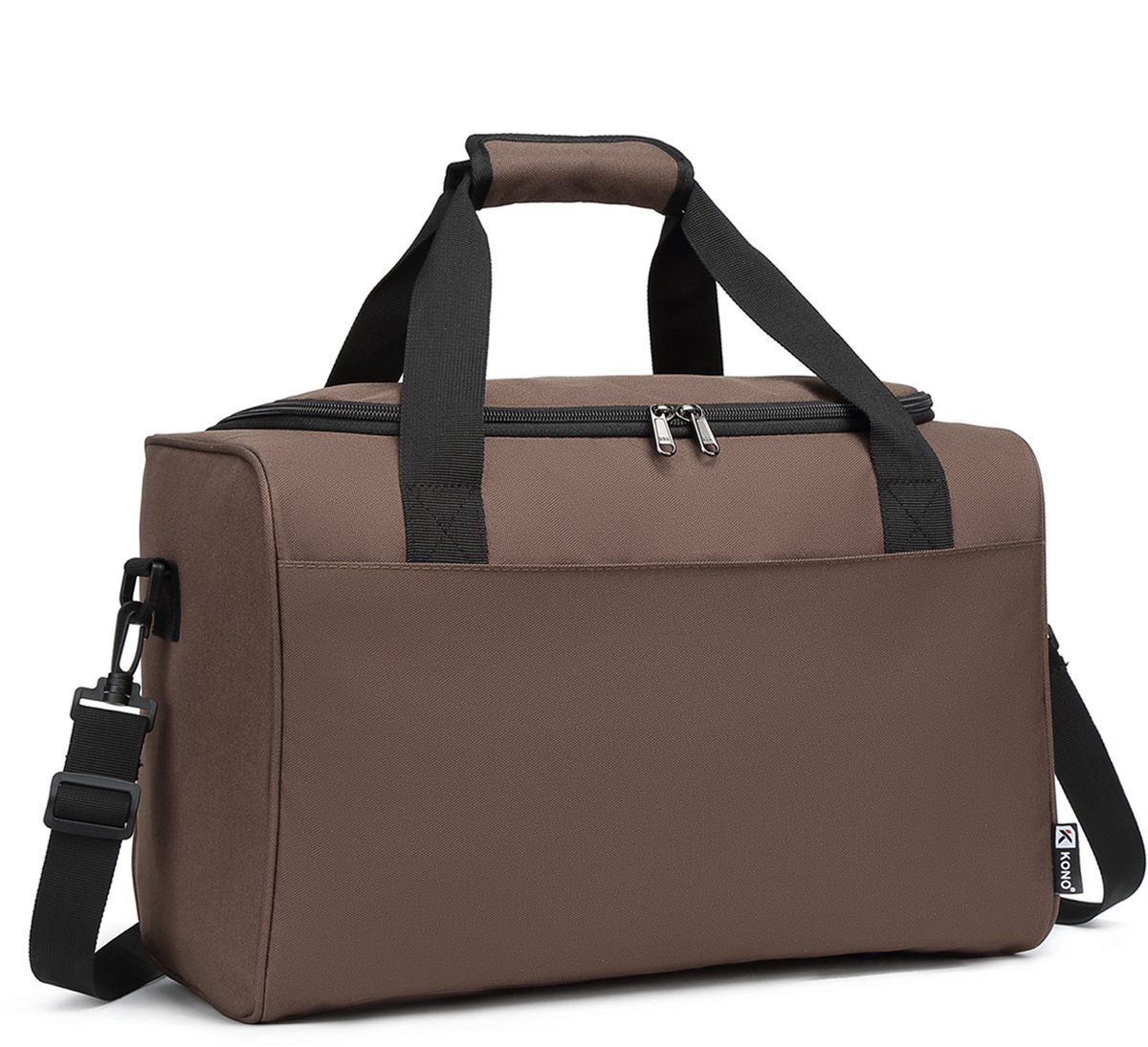 Mura Reistas - Tas - Weekendtas - Handbagage - Travel Bag - Weekender - Ryanair Formaat - Slijtvast Oxford Materiaal -Bruin