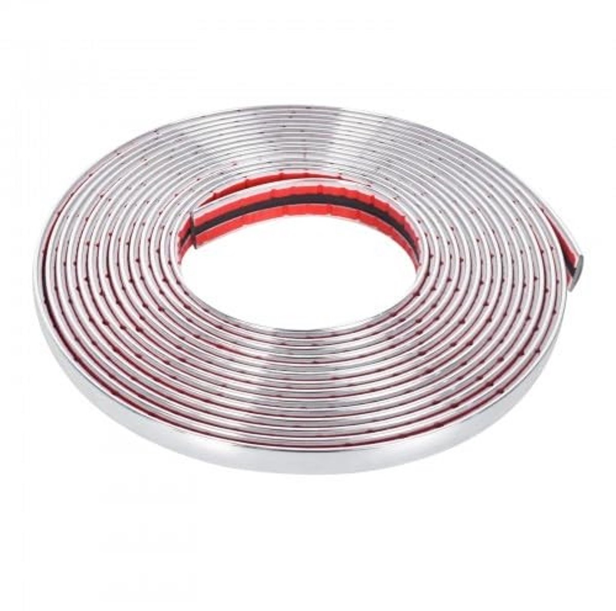 Solidchoice - Chrome Molding Trim voor Auto Exterieur Decoratie (12mm x 5m)