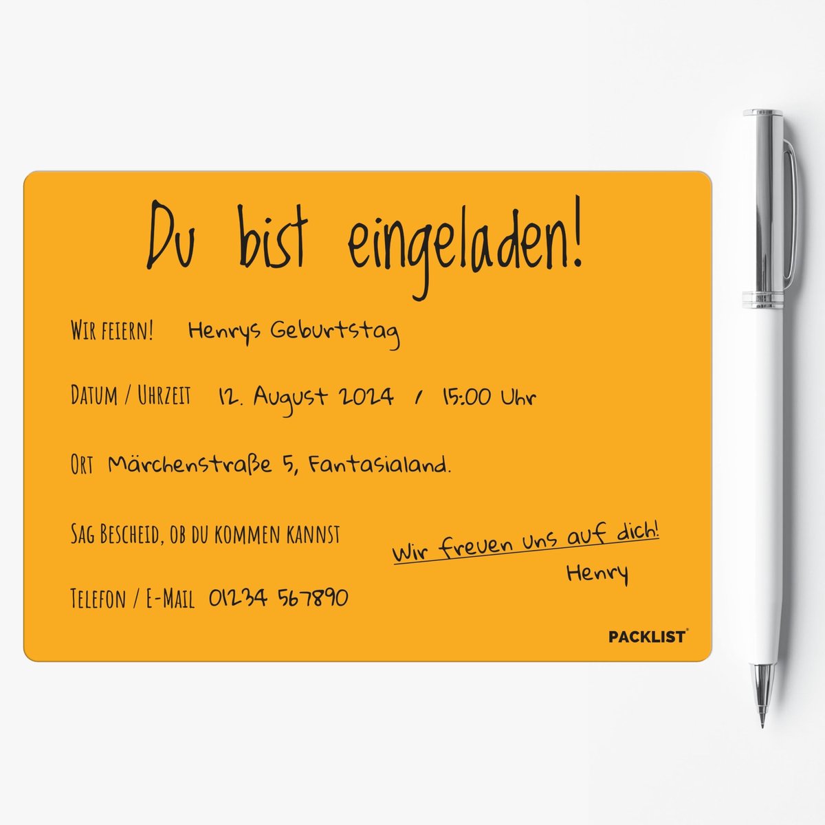 Solidchoice - Set van 12 Graffiti Uitnodigingskaarten voor Verjaardagsfeest
