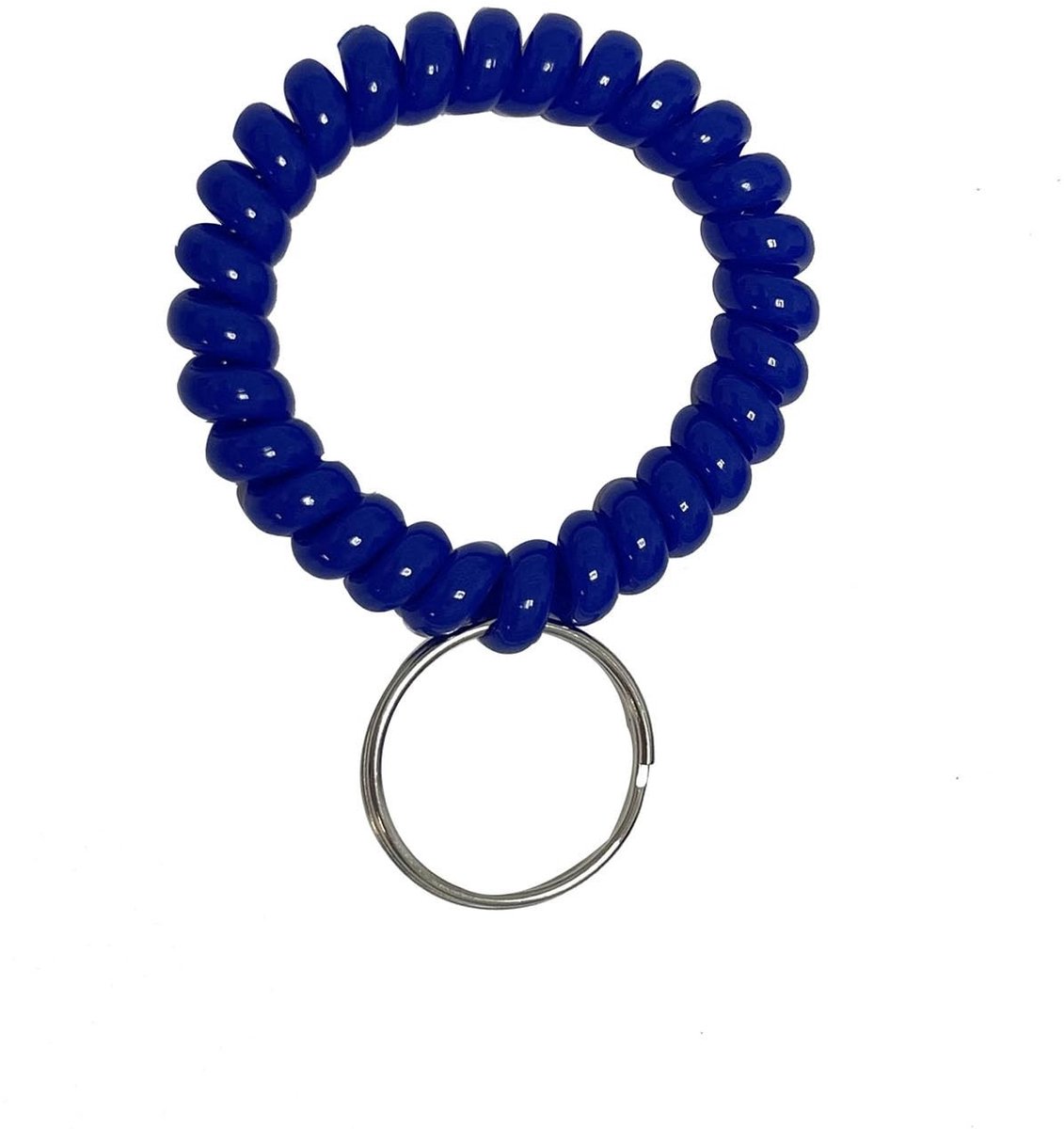 Solidchoice - Set van 25 Rekbare Spiral Sleutelhangers met Polsband