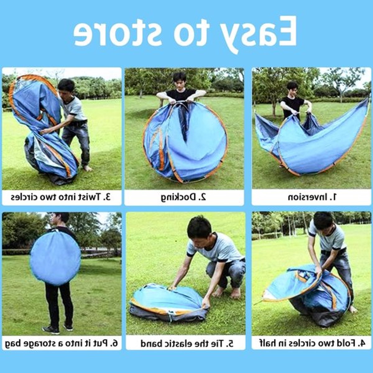 Waterdichte Pop-Up Tent voor 2 Personen - Ultralicht en Windproof voor Kamperen, Klimmen en Vissen, Ideaal voor Survival en Strandactiviteiten