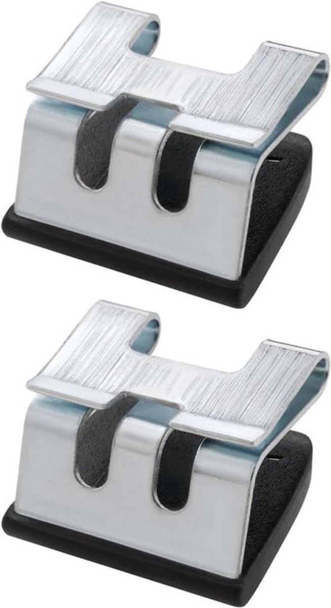 Achterdeurvenstergordijn Zonnescherm Handgreep Clips Zonneklep Clip Haak Vervangingsonderdeel - Compatibel met Renault SCENIC 3 MK3 - 2 stuks