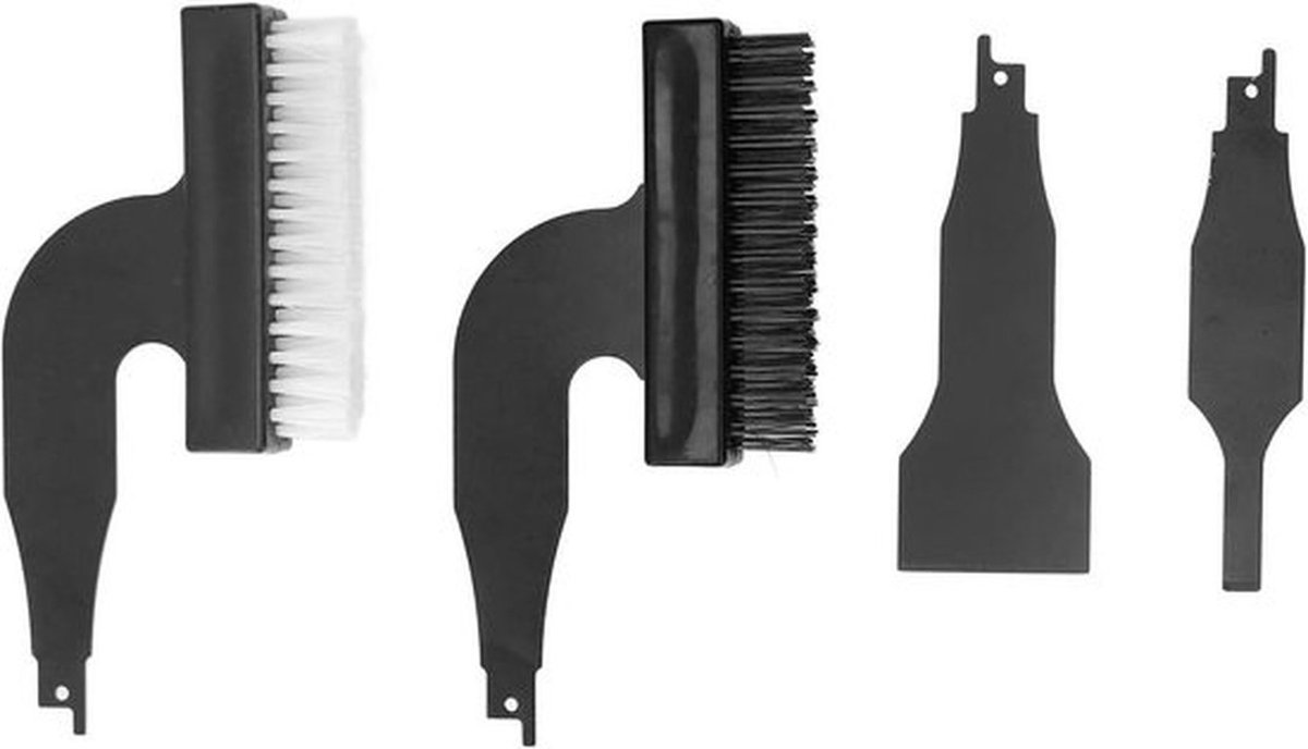 - Roestverwijderende Borstelschop - Elektrisch Draad Nylon Reinigingsgereedschap - Multifunctioneel Penseel Schopgereedschap - Heen en Weer Bewegend Mes - Roest Verwijderen Tool Kit - Geschikt voor Diverse Oppervlakken