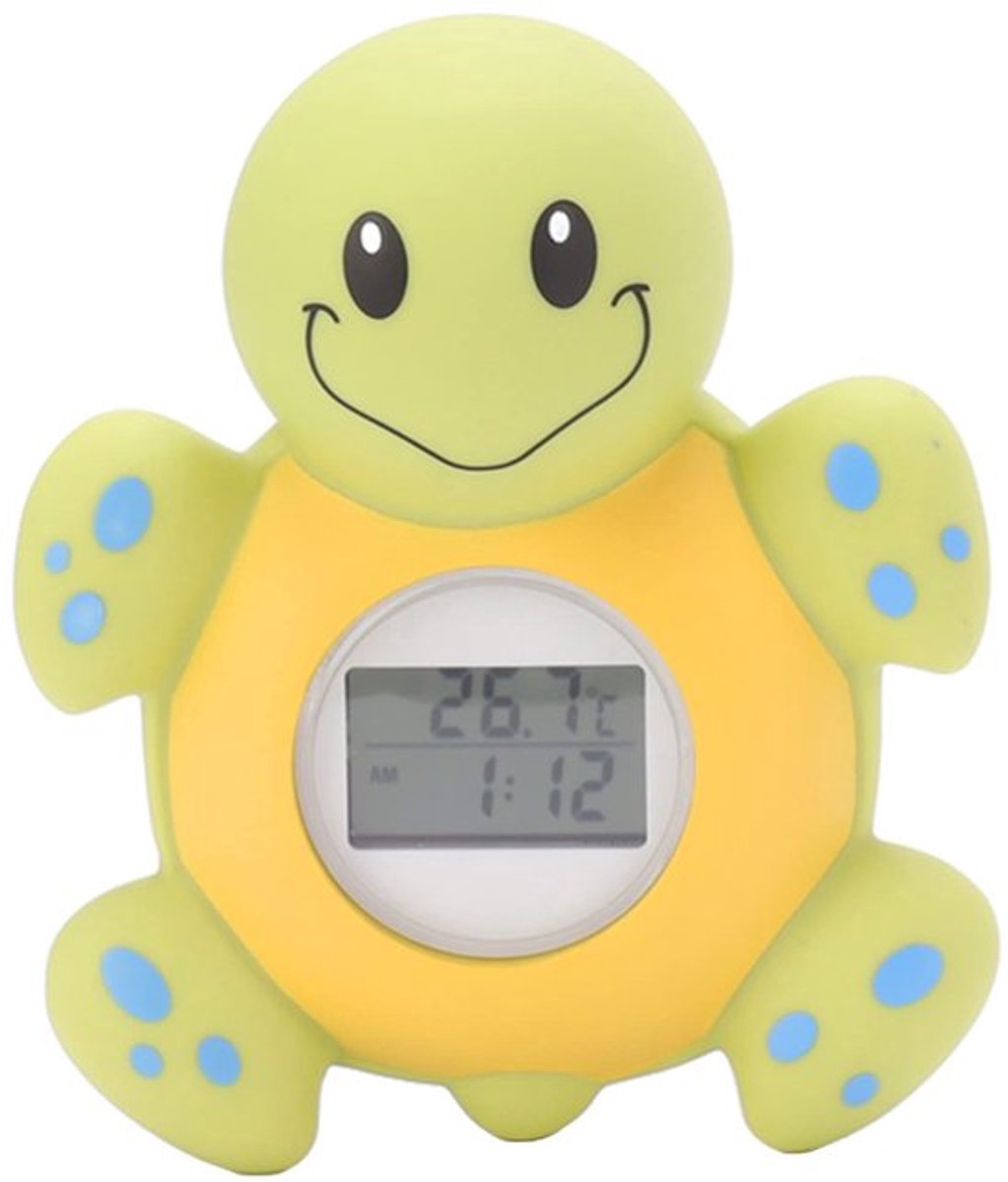 Baby Badthermometer Schildpad - Slimme Waterthermometer met Alarm