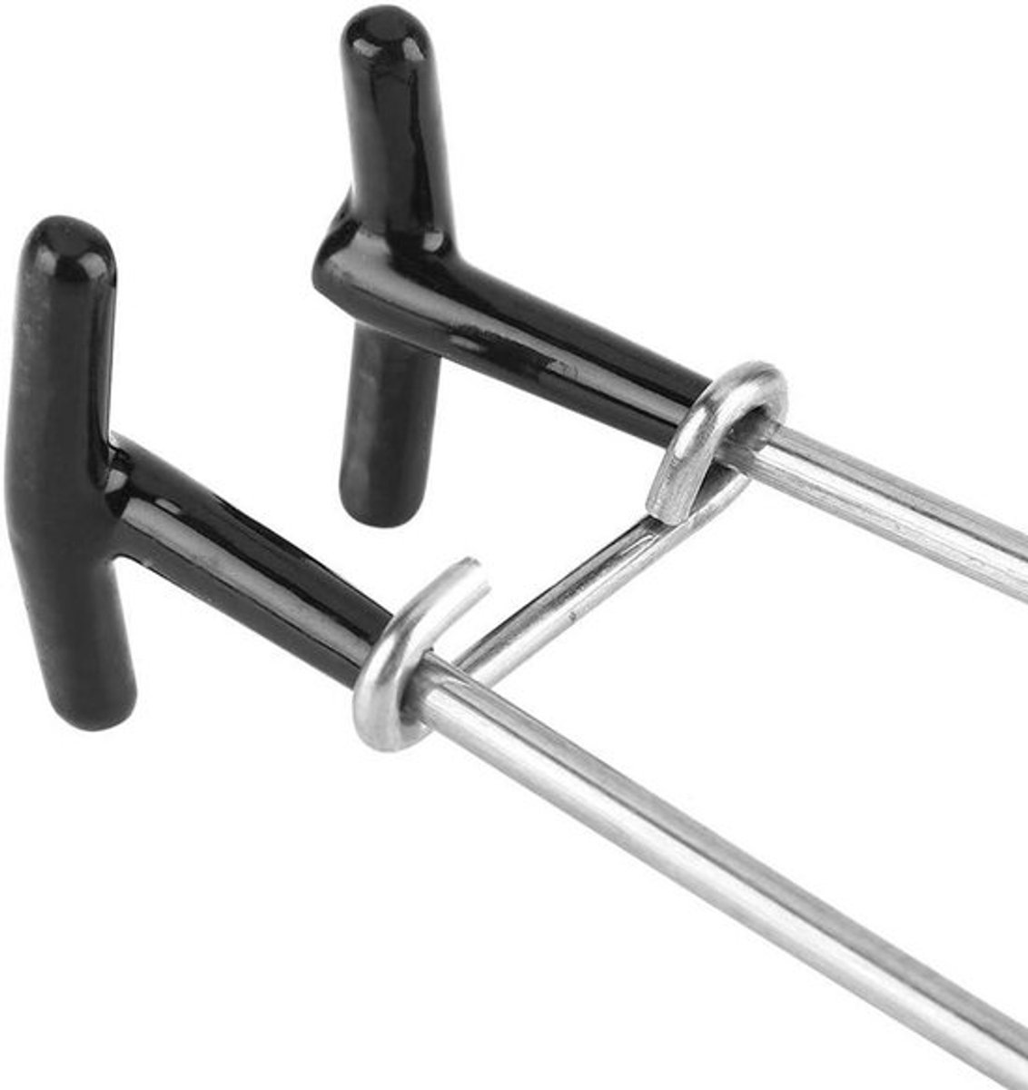 Visgereedschap - Visopener - Roestvrijstaal - Kaakspreider - Zoutwater - Zwarte Kleine Vis - Mondopener Gereedschap - Accessoires - Geschikt voor alle vissoorten - Diverse Kleuren