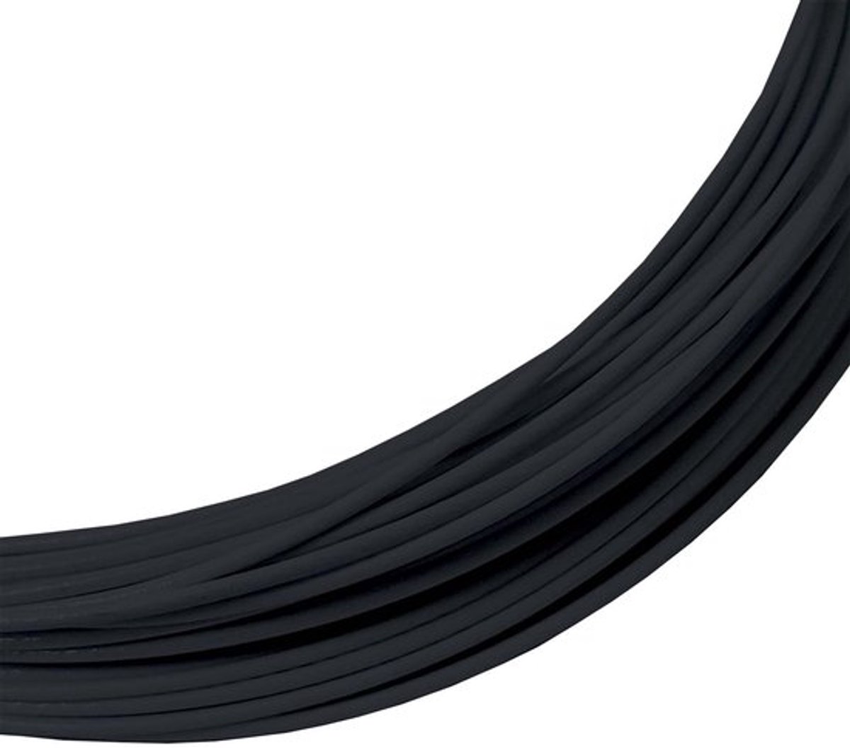 Veters 120 cm - Veters rond - Veters elastische - Veters zwart - Veters wit - Set van 8 stuks - Schoenenveters