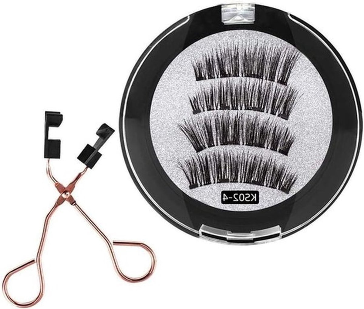 2-in-1 magnetische wimpers applicator set - herbruikbare 3D magnetische wimpers - clips en tools