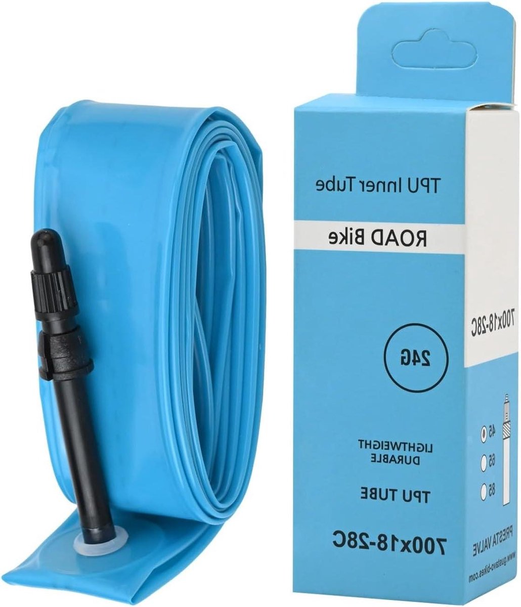 Racefiets Binnenband - TPU Binnenband - Fietsen Verbeteren - Ultralicht Lekbestendig - 700x18-28C - Zwart