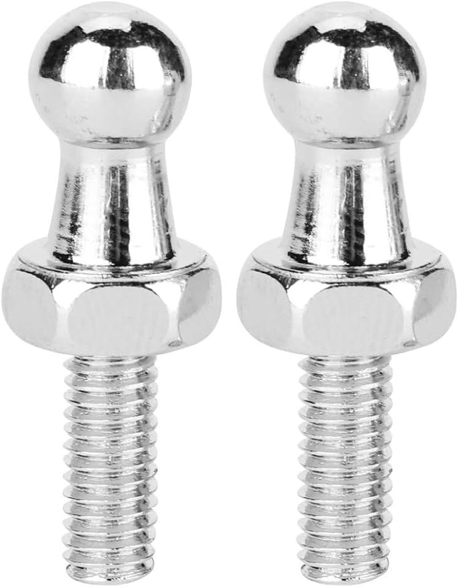 Gasveren, M6 met Kogelkop, 8 mm, 2 Stuks