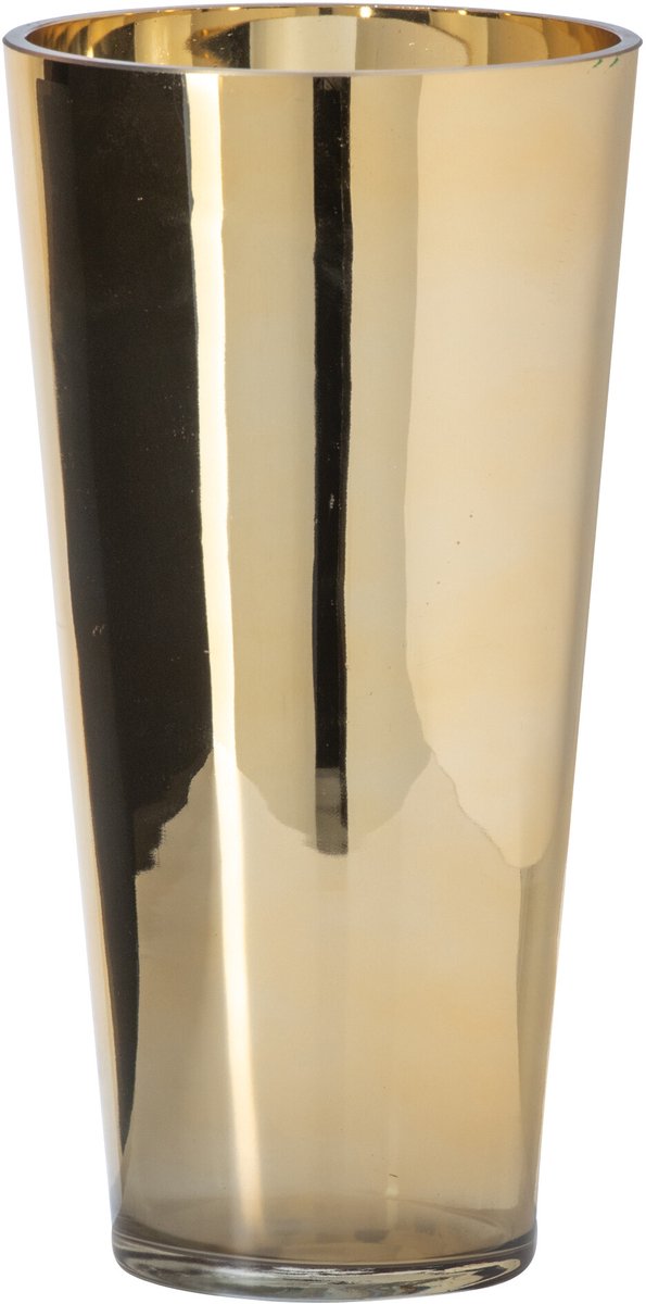 J-Line Kandelaar - glas - goud - large