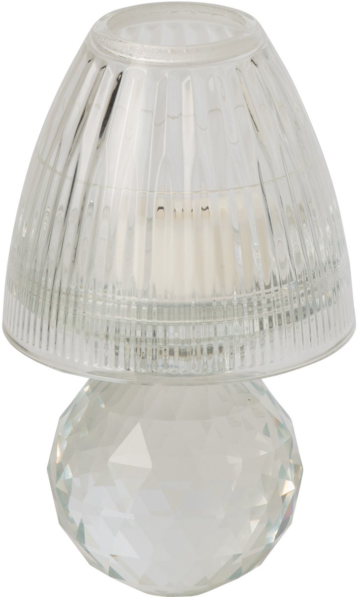 J-Line Windlicht - kristal - transparant