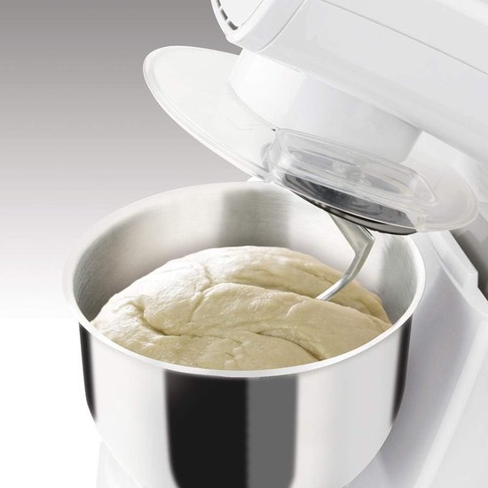 Krachtige Kneedmachine met Planetaire Mengfunctie - 1200W - Wit van Merkloos — afbeelding 5