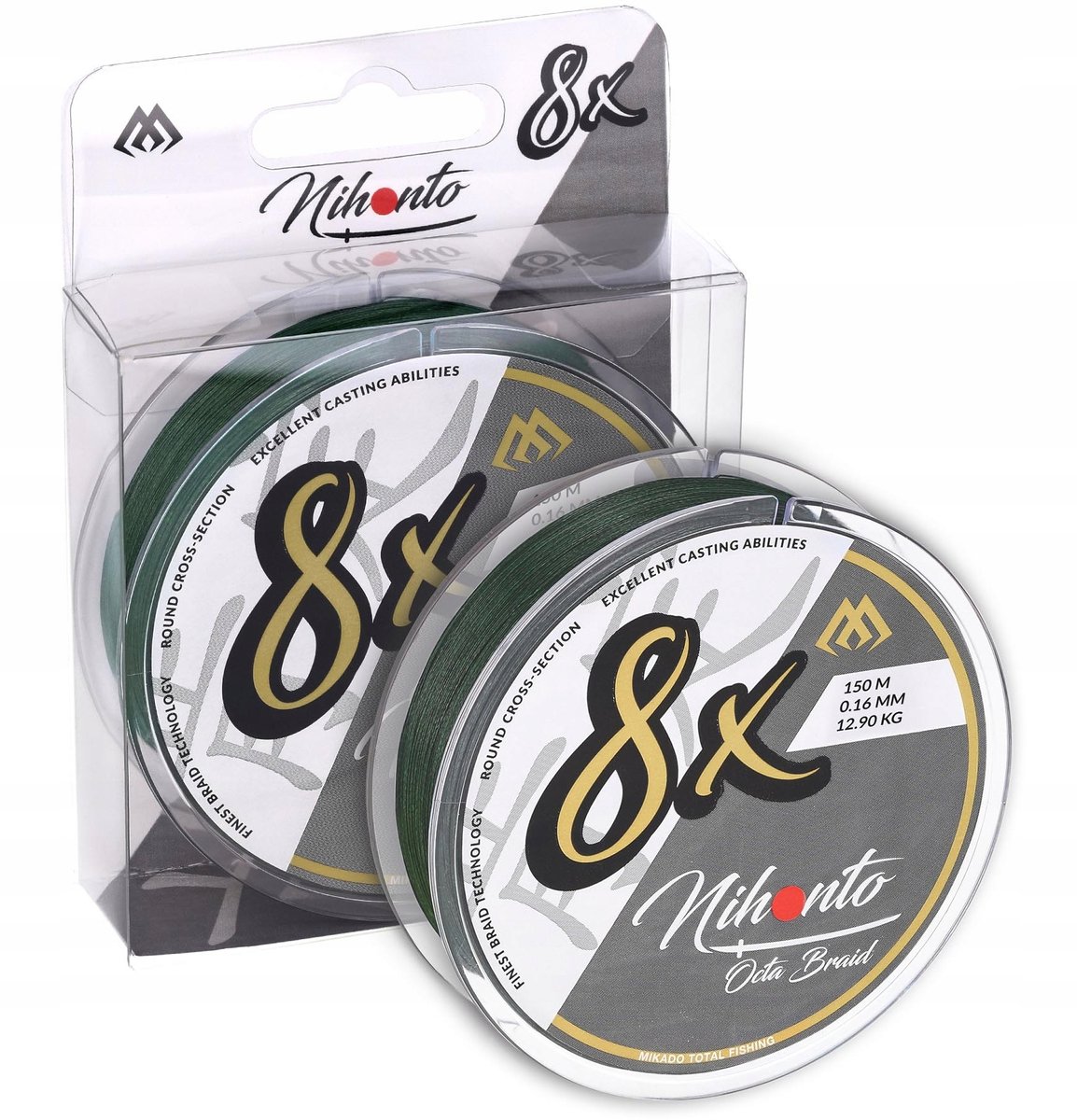 Mikado Feeder Method Braid Groen 0.12mm 8-Strands