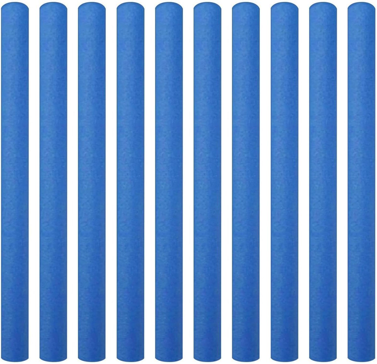 Trampoline Paalhoezen - Veiligheidshoezen Paalbeschermers - Trampoline Veiligheid - Crash Absorberend Schuim - 10 stuks - Blauw