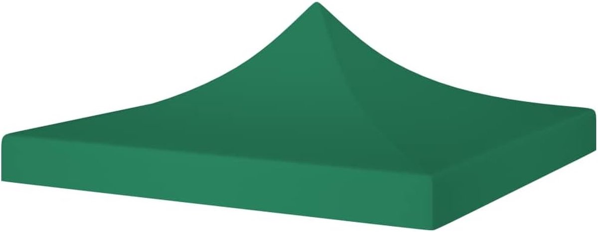 Partytent Dak - Tent Overkapping - Tuinfeest Bescherming - UV Waterbestendig - 2x2 Meter - Groen