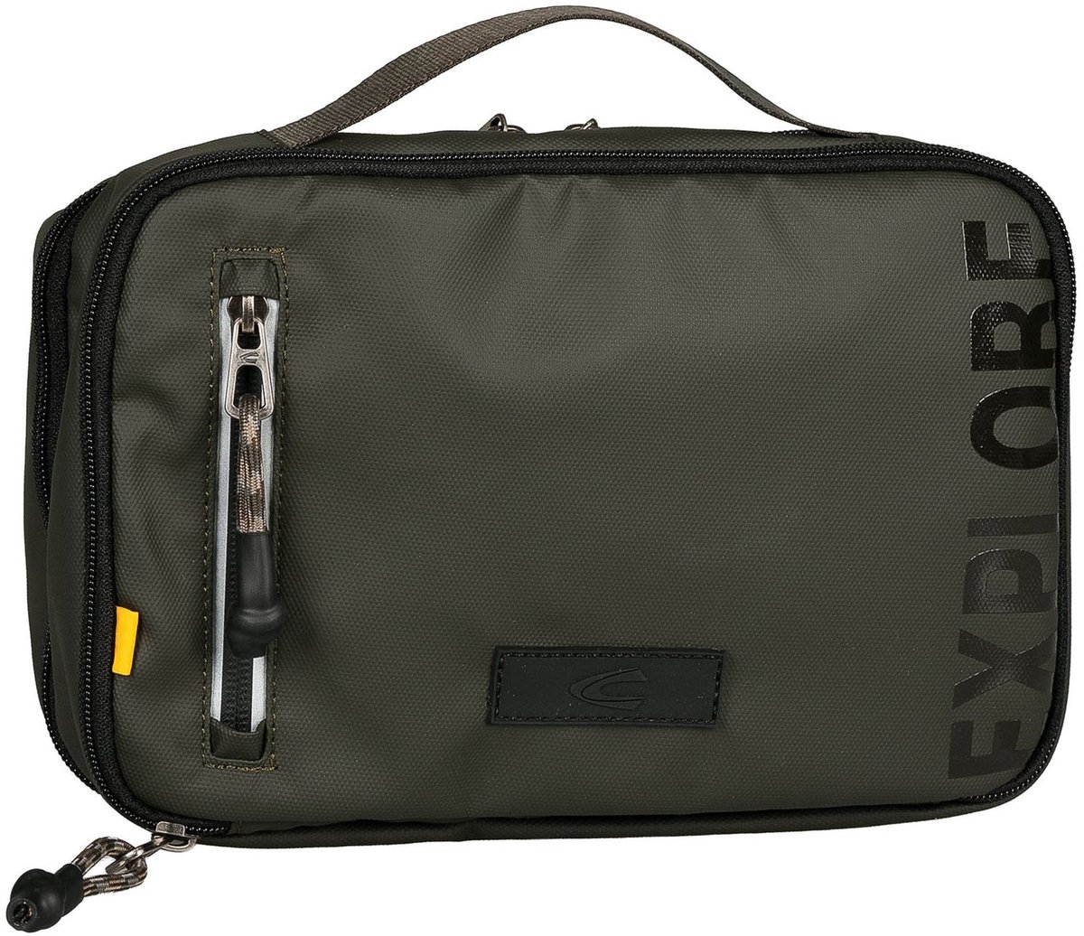 camel active toilettas Explore Wash Bag Khaki kaki