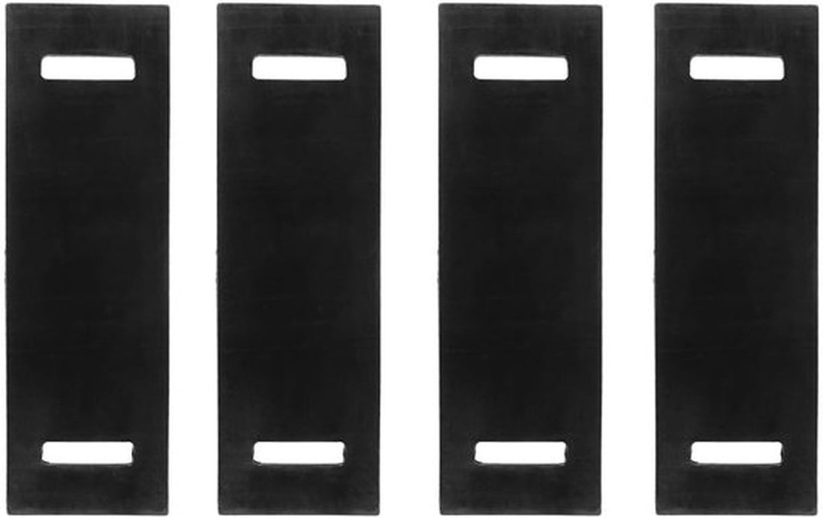 Randbeschermers - 4 Stuks - Rubber - Bescherming voor Spanbanden - Voorkomt Schade - Antislip Ontwerp - Demping Effect - Ladingzekering