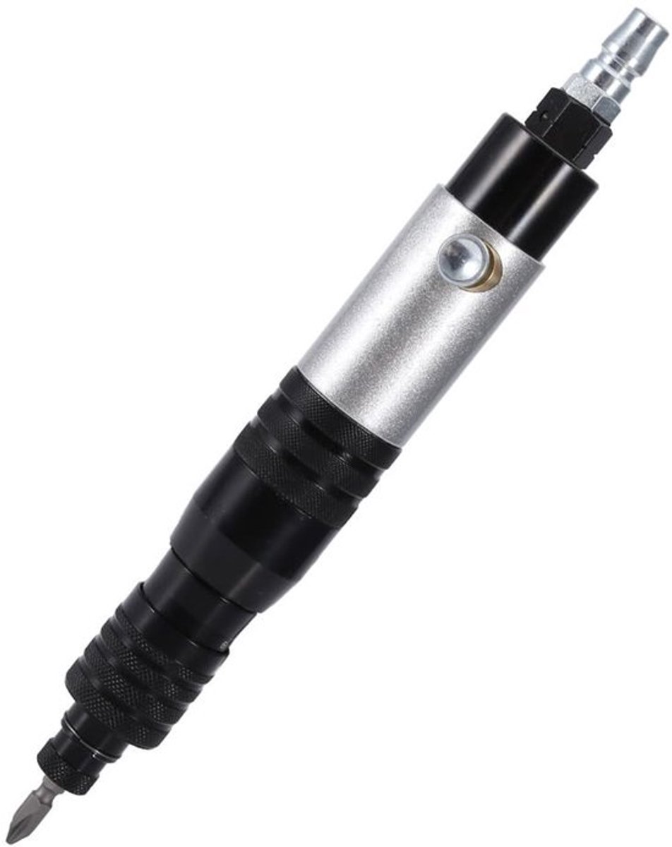 Pneumatische Schroevendraaier - 1/4 inch - Industrieel Gereedschap - Handzaam en Lichtgewicht - 1200 toeren per minuut - Voor Professione