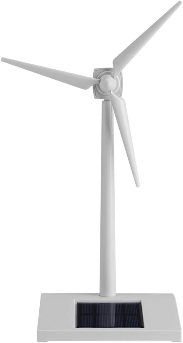 Mini-windmolen op zonne-energie, speelgoed, model op zonne-energie, 3D-windmolen, kinderen, wetenschap, educatief hulpmiddel, huishoudtextiel, ornament, desktopmodel, windmolens op