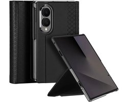 Dux Ducis Bril Hoesje Geschikt voor Samsung Galaxy Z Fold 8 Ultra - Back Cover Zwart