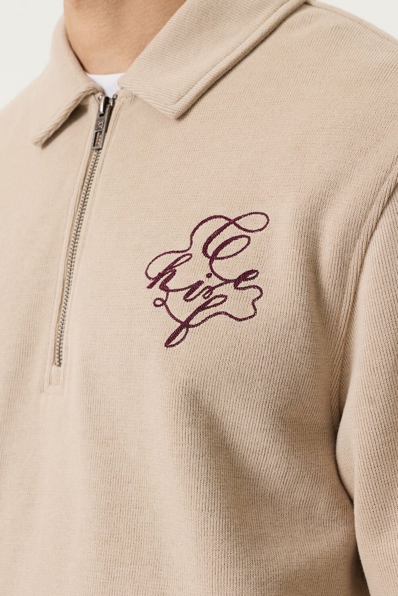 Chief Heren Sweater Wit - Maat XXL