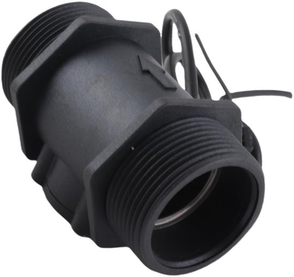 Waterstroomsensor Hoge Gevoeligheid - Debietmeter - Kunststof - Waterdicht - Hittebestendig - Model YF-DN40 - G1.5in Buitendraad