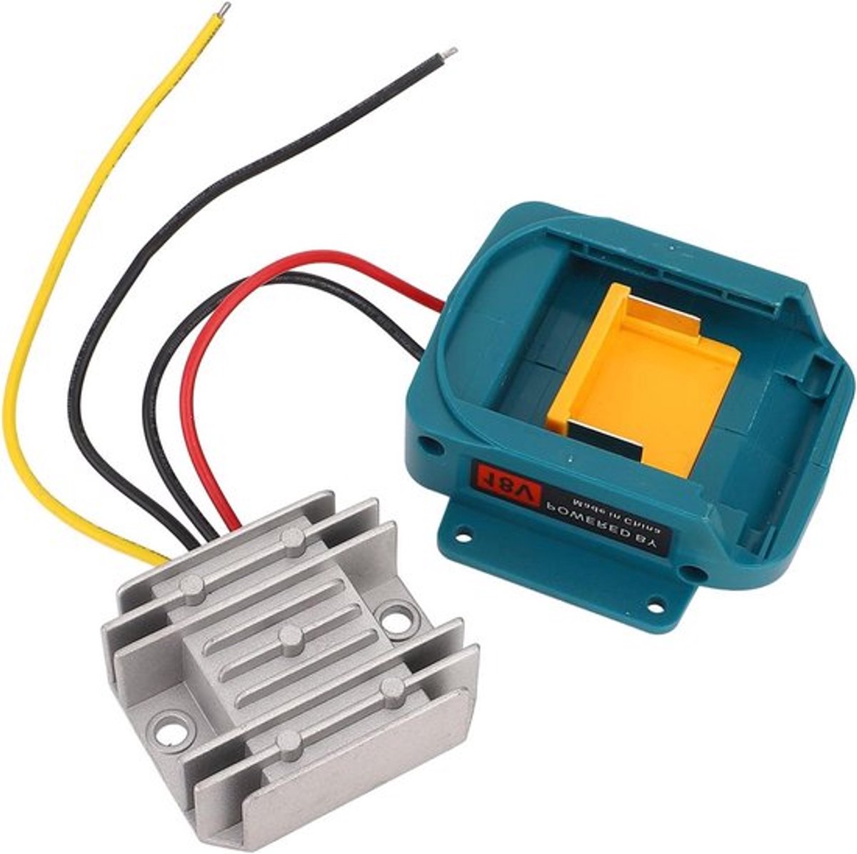 Spanningsregulator 18V naar 12V 10A 120W Reducer Converter Battery Adapter voor Accu's RC-auto