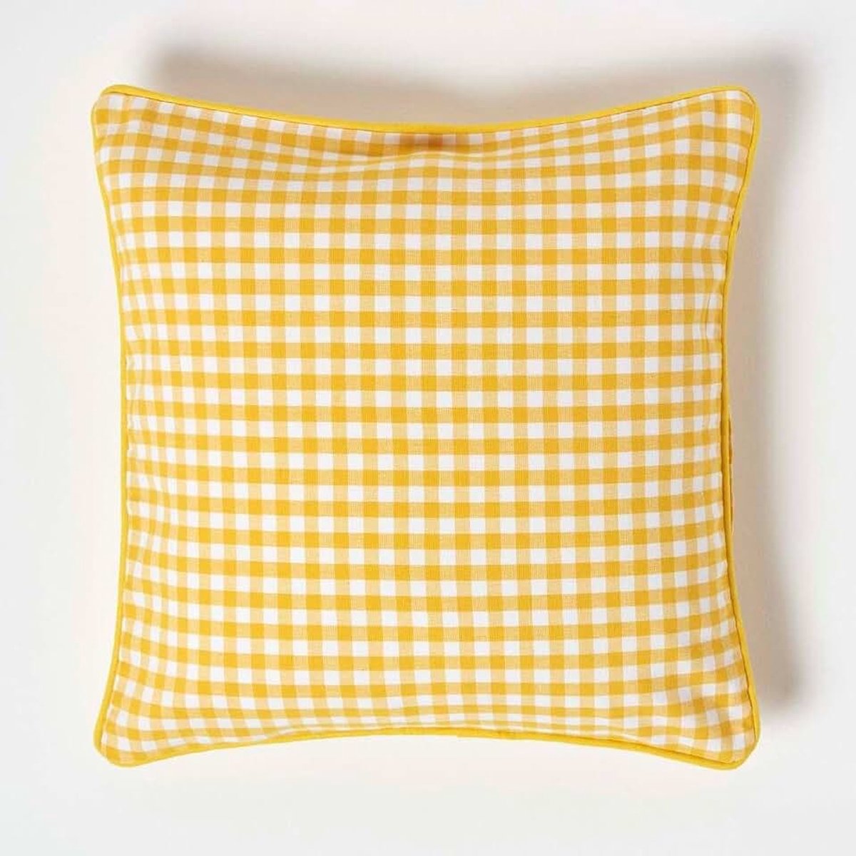 - 100% katoen - Gingham Check - Kussensloop - Sofa Kussensloop - Wasbaar