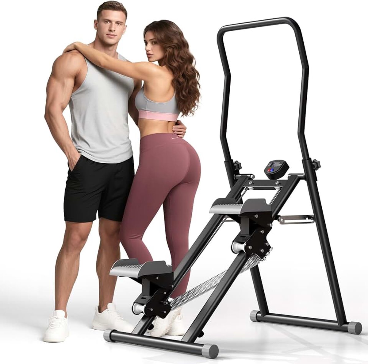 Trapstepper met weerstand voor cardio-oefeningen thuis