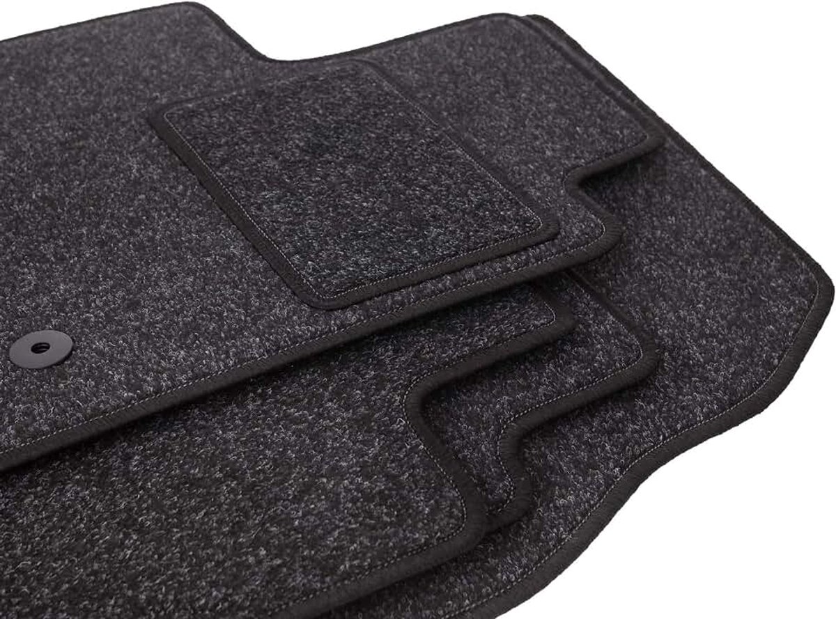 Automatten Anthra velours matten voor Dacia Sandero I hatchback, Stepway (2008-2013) 4-delig