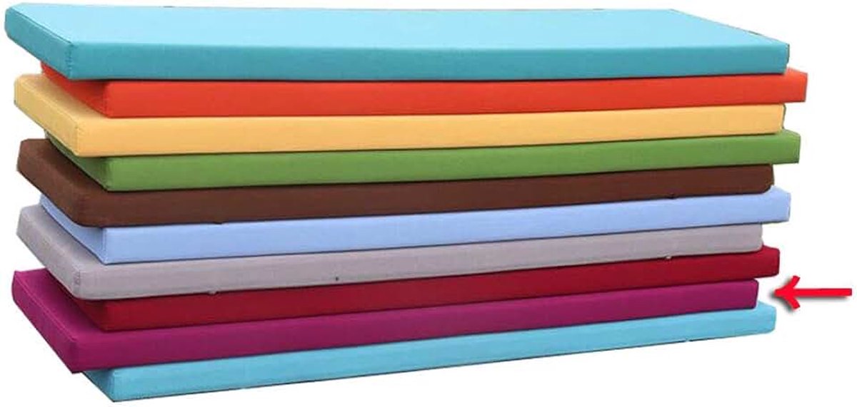 Wangk Bank Kussen Settee Kussen Outdoor Indoor Lange Bank Kussen Kussen Pad Venster Zitkussens Tuin Pallet Kussens Patio Meubelkussens -Paars 80×30×5cm (31×12×2in)