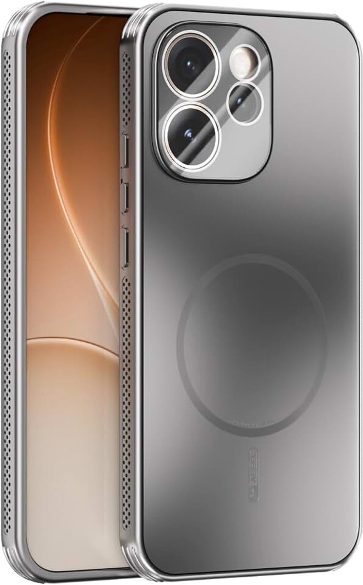 Hoesje voor OPPO Reno 15 Pro, Ingebouwde Magnet - Percise Adsorptie, Heat Dissipation Effectief met Perifere Gaat, OPPO Reno 15 Pro Hoesje