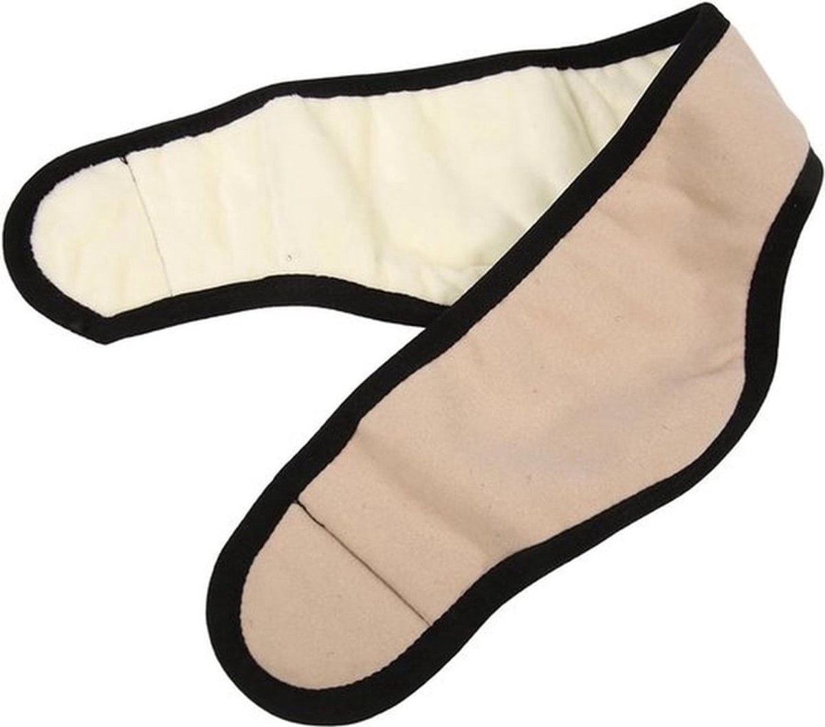 Geluiddichte Slaapoorbeschermer - Ruisonderdrukking - Slapende Ooromslag - Gehoorbescherming - Verstelbare - Warme Oorbeschermer voor Heren Dames - Beige - Hoge Kwaliteit .