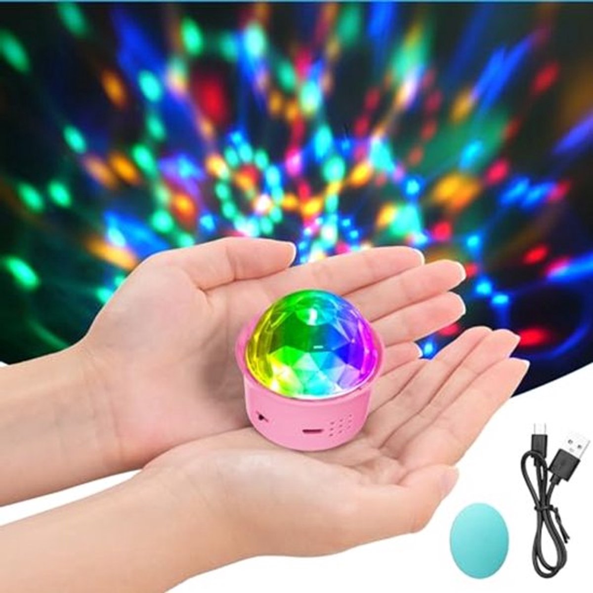 Discolichten Feestverlichting met Afstandsbediening – Geluidsgeactiveerd DJ-licht voor Feesten en Feestjes
