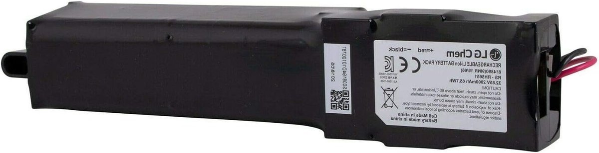 Stofzuigeraccu - Reserveonderdeel - Huishouden Schoonmaken - Oplaadbaar - 32 Volt - Zwart