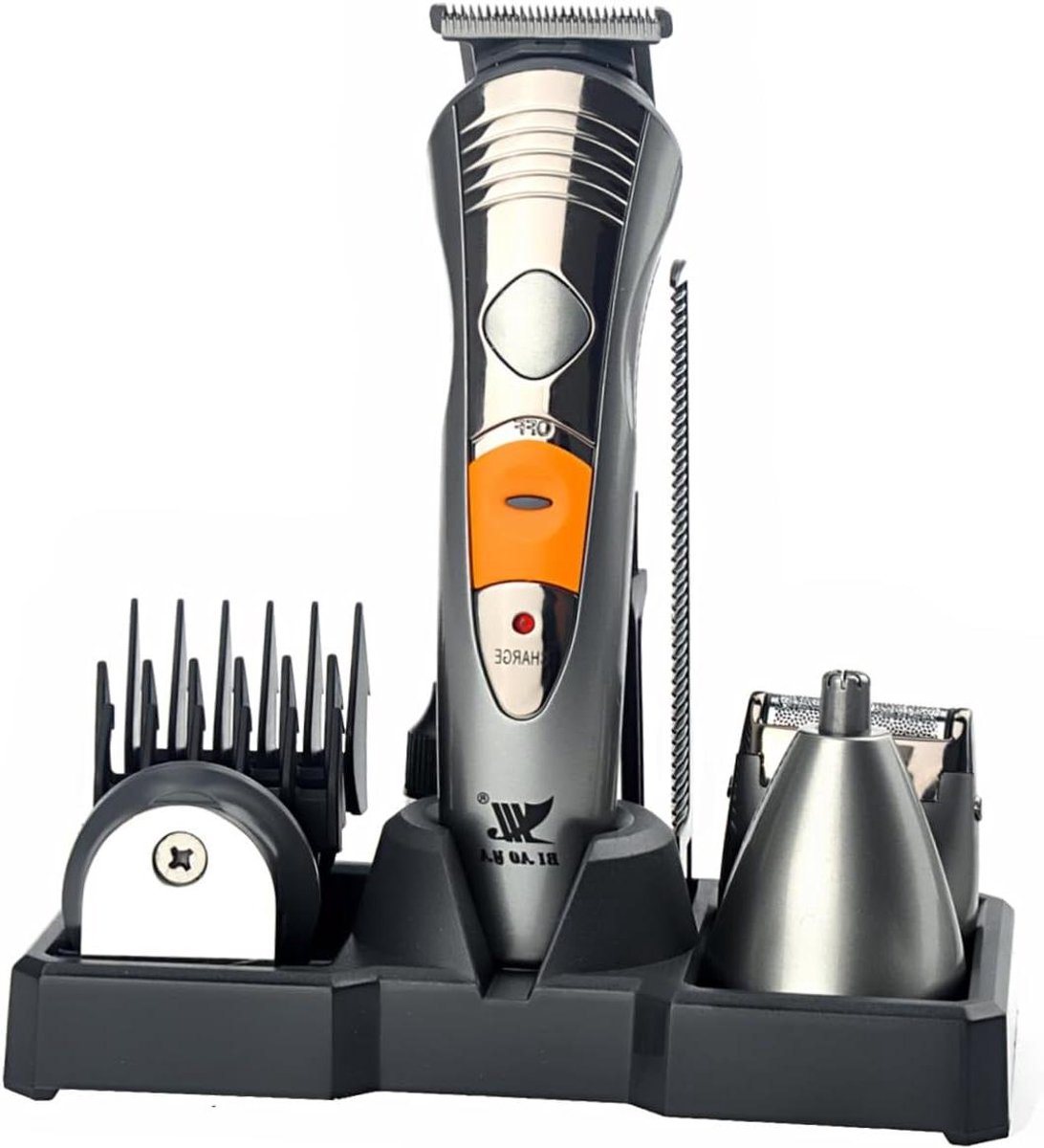 Elektrisch Scheerapparaat - Scheerapparaat Heren - Gezichtsverzorging - 7-in-1 Multifunctioneel - 3 x 4 x 15.5 cm - Zwart