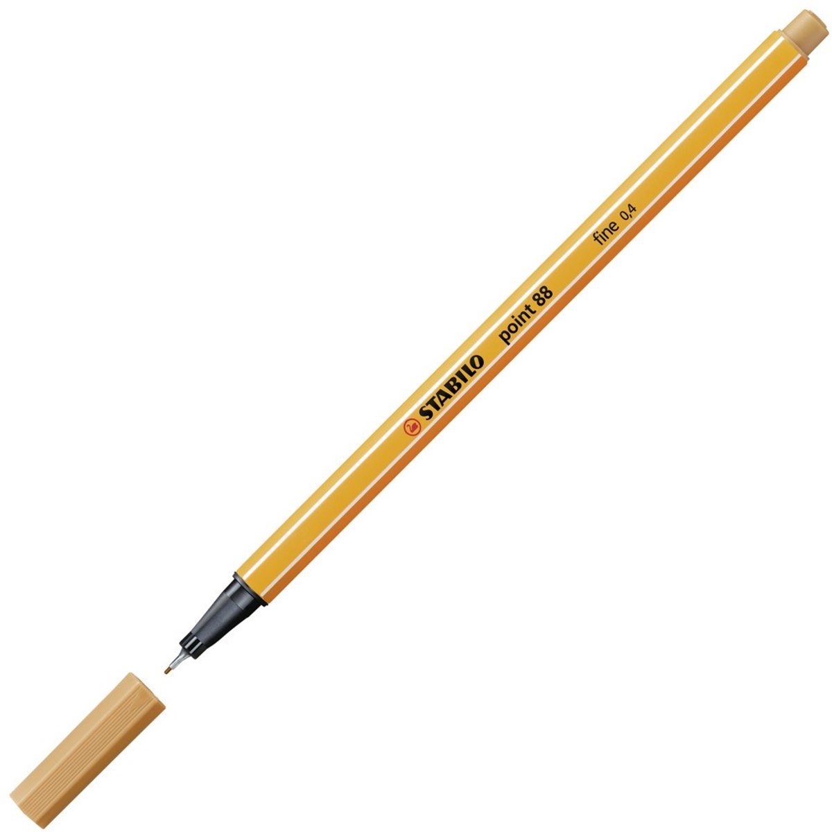 Stabilo Cienkopis Point Beige - 0.4mm - Ideaal voor School en Kantoor