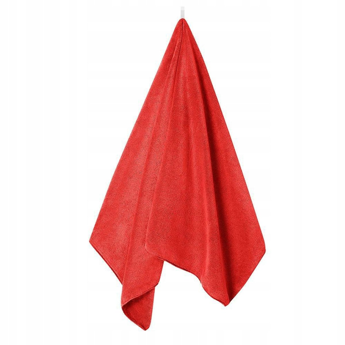 Sneldrogende microvezeldoek Active 80x180 cm rood 380g/m2