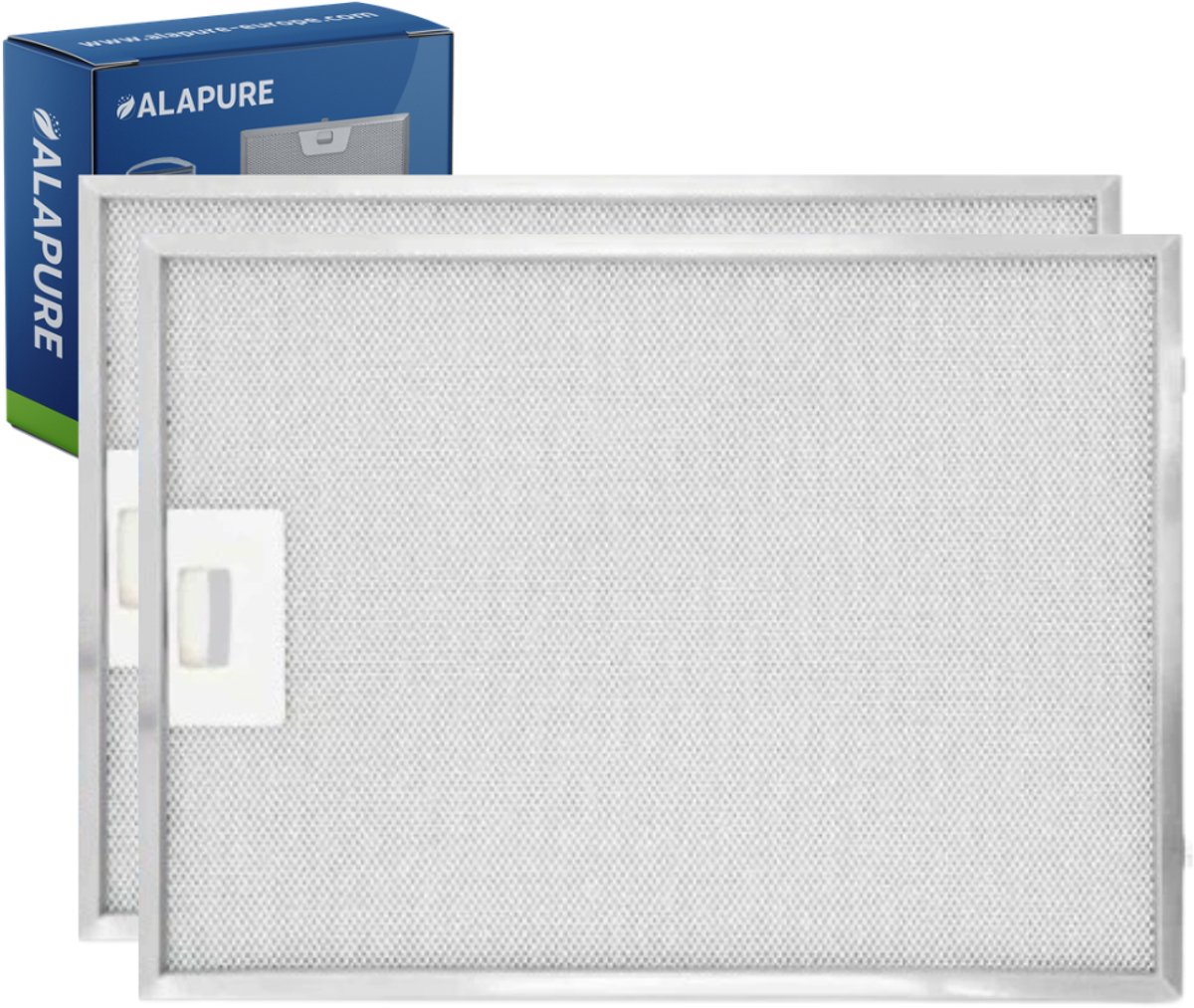 2x Metaalfilter voor Siemens 703451 / 00703451 358x265mm
