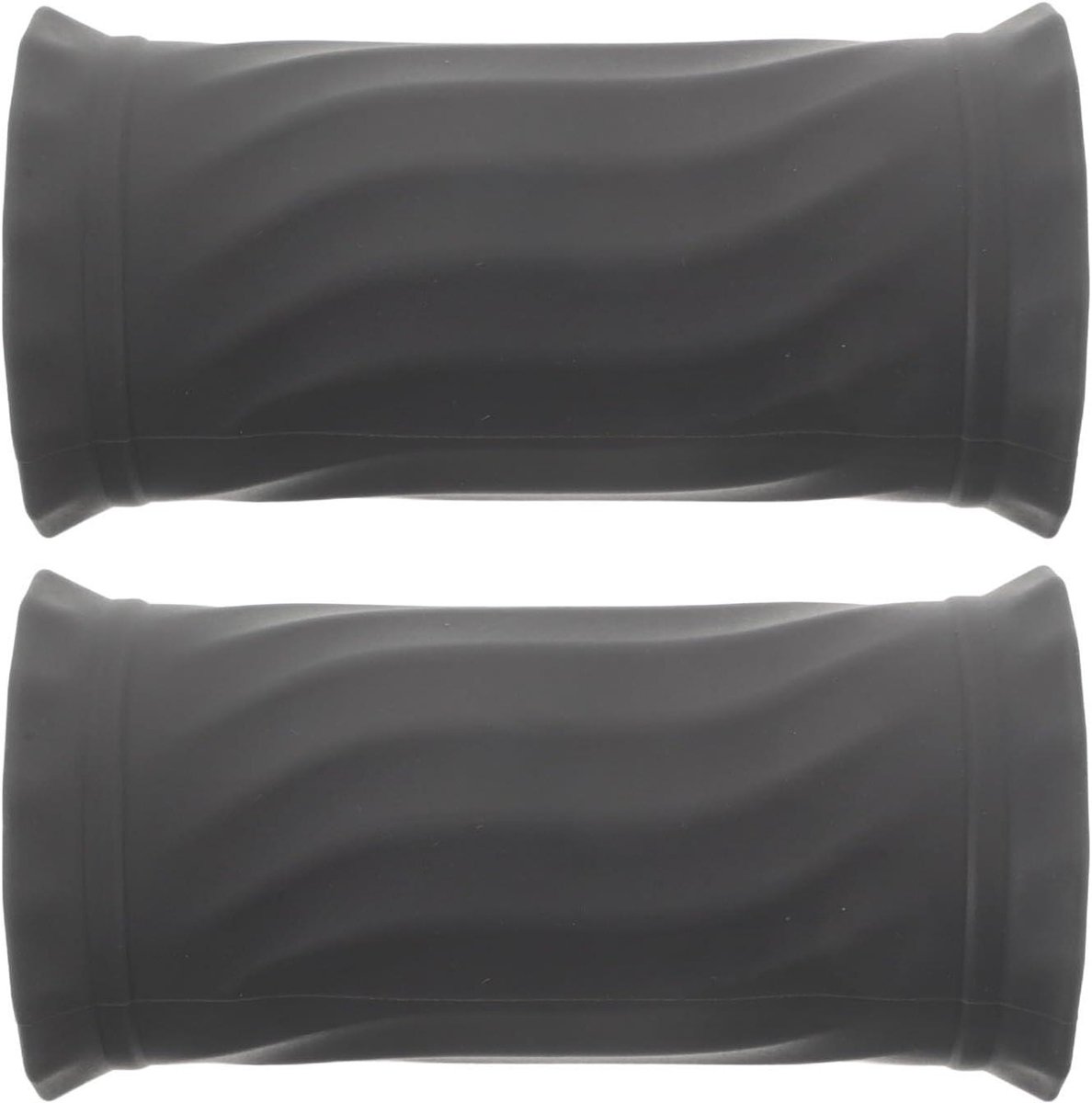 Halterstang Hoezen - Grip Verbeteraars - Kracht Training - Antislip Siliconen - 2 stuks - Grijs