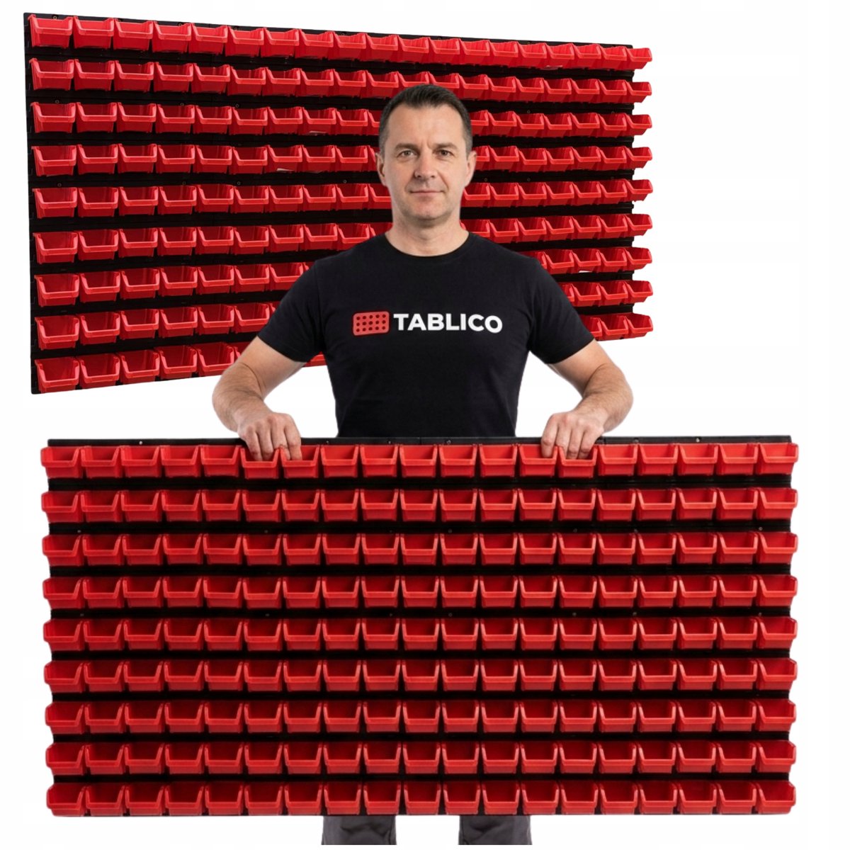 TABLICO Werkplaats Gereedschapswand Organizer met 171 Bakjes
